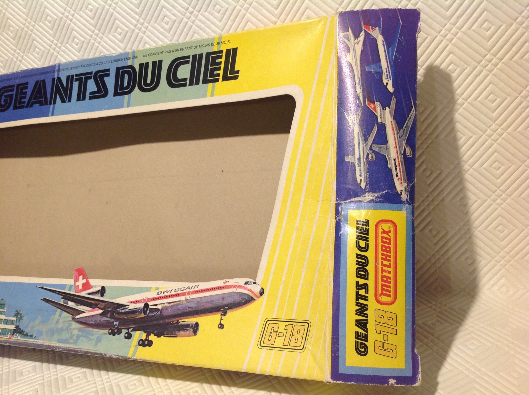 Matchbox Modellini d'auto: Matchbox , Flugzeug Gift-Set G-18 von 1979 – Usato da Seuzach venduto da Jage 2