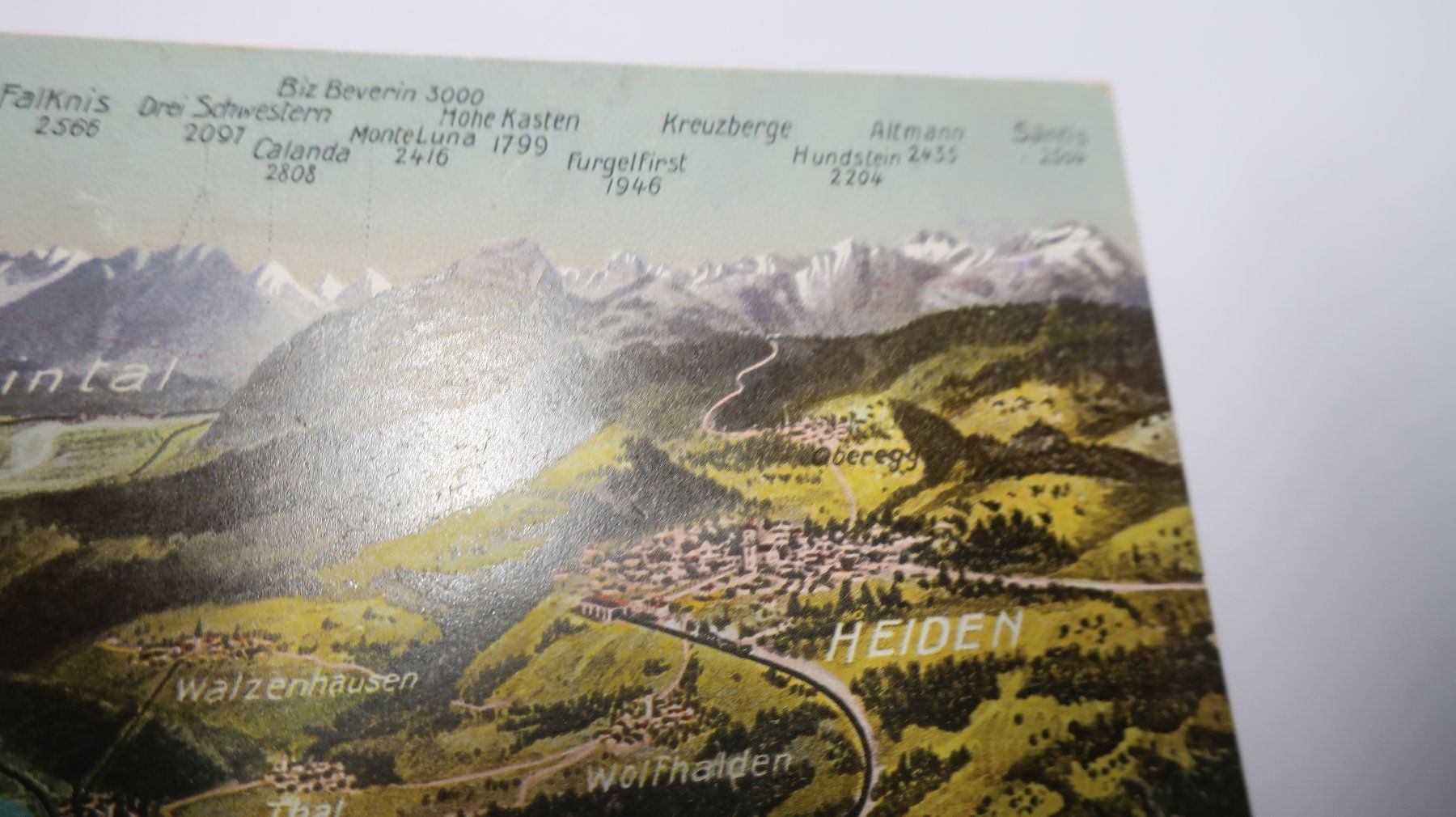 Cartoline postali: Boden-see Rorschach Panorama  1916 – Usato da Cormoret venduto da Pascalll2001 2