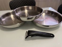 3-teiliges Tefal Ingenio Pfannenset