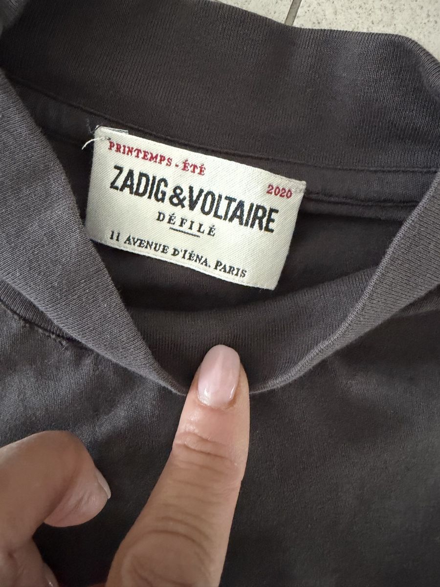 T-shirt: ZADIG & VOLTAIRE Défilé T-shirt Gr. M – Nuovo (secondo la descrizione) da Zug venduto da kow_6xr6 2