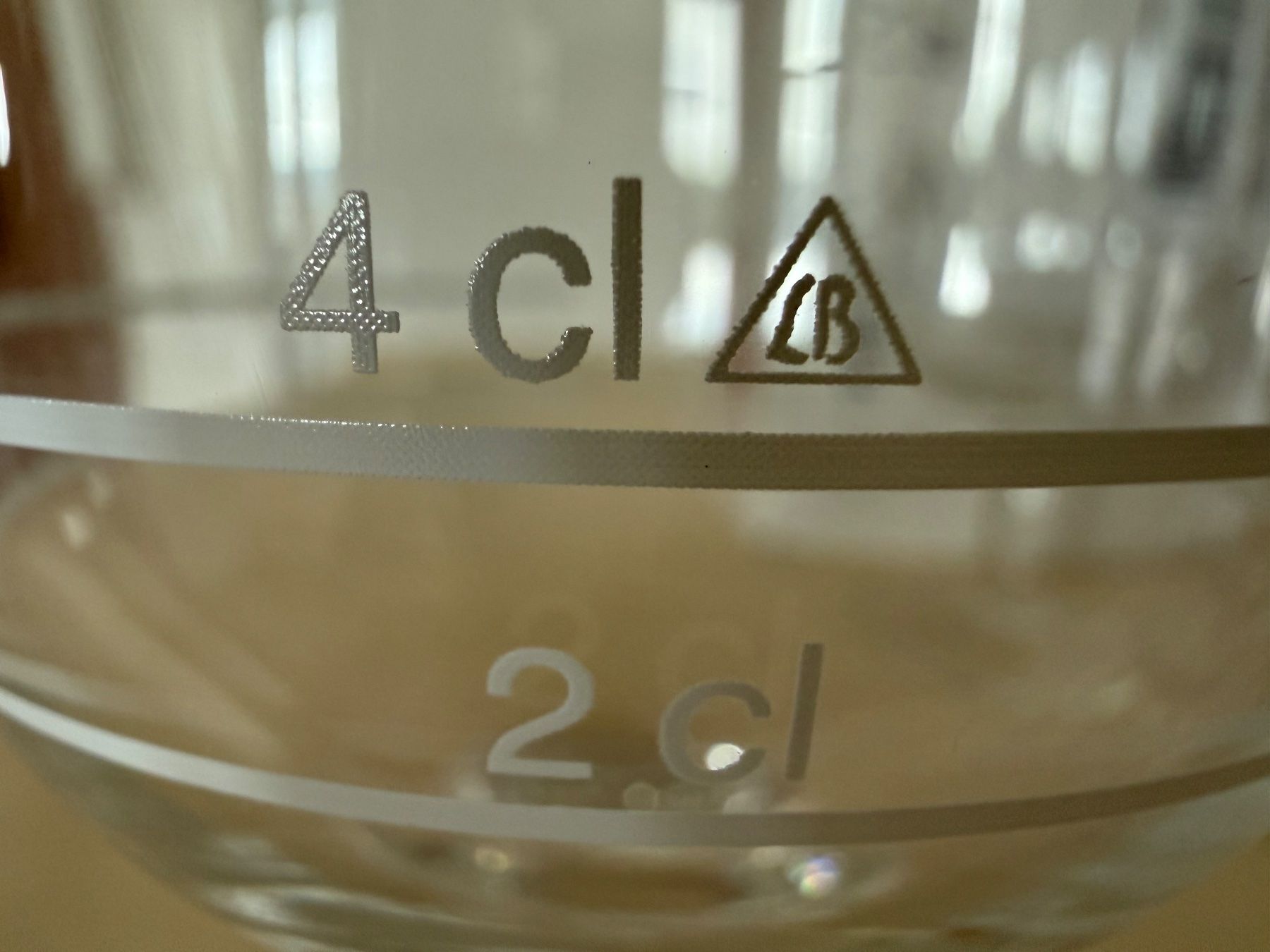 Bicchieri: 24 Cognacgläser 4cl & 2cl Messmarkierung neu – Nuovo e nell'imballaggio originale da Wöschnau venduto da Vinsale 1