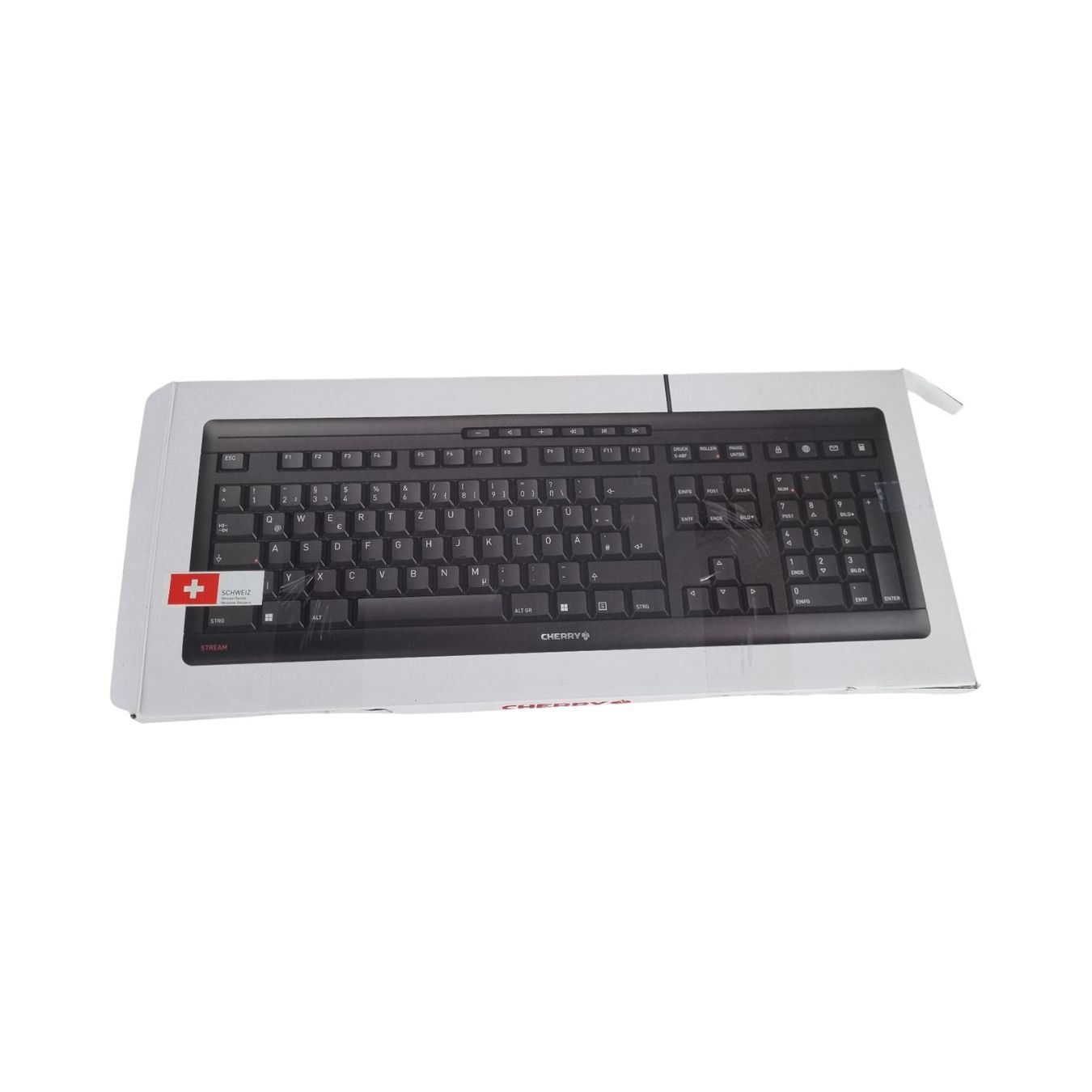 Tastaturen: CHERRY Stream Tastatur – Neu (gemäss Beschreibung) aus Wangen b. Olten von Restwert_Wangen