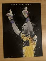 Displate Poster Iker Casillas Fussball