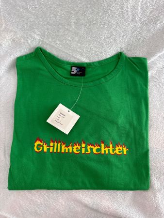 Grillmeister Sterneföifi T-Shirt Grün Gr. S -