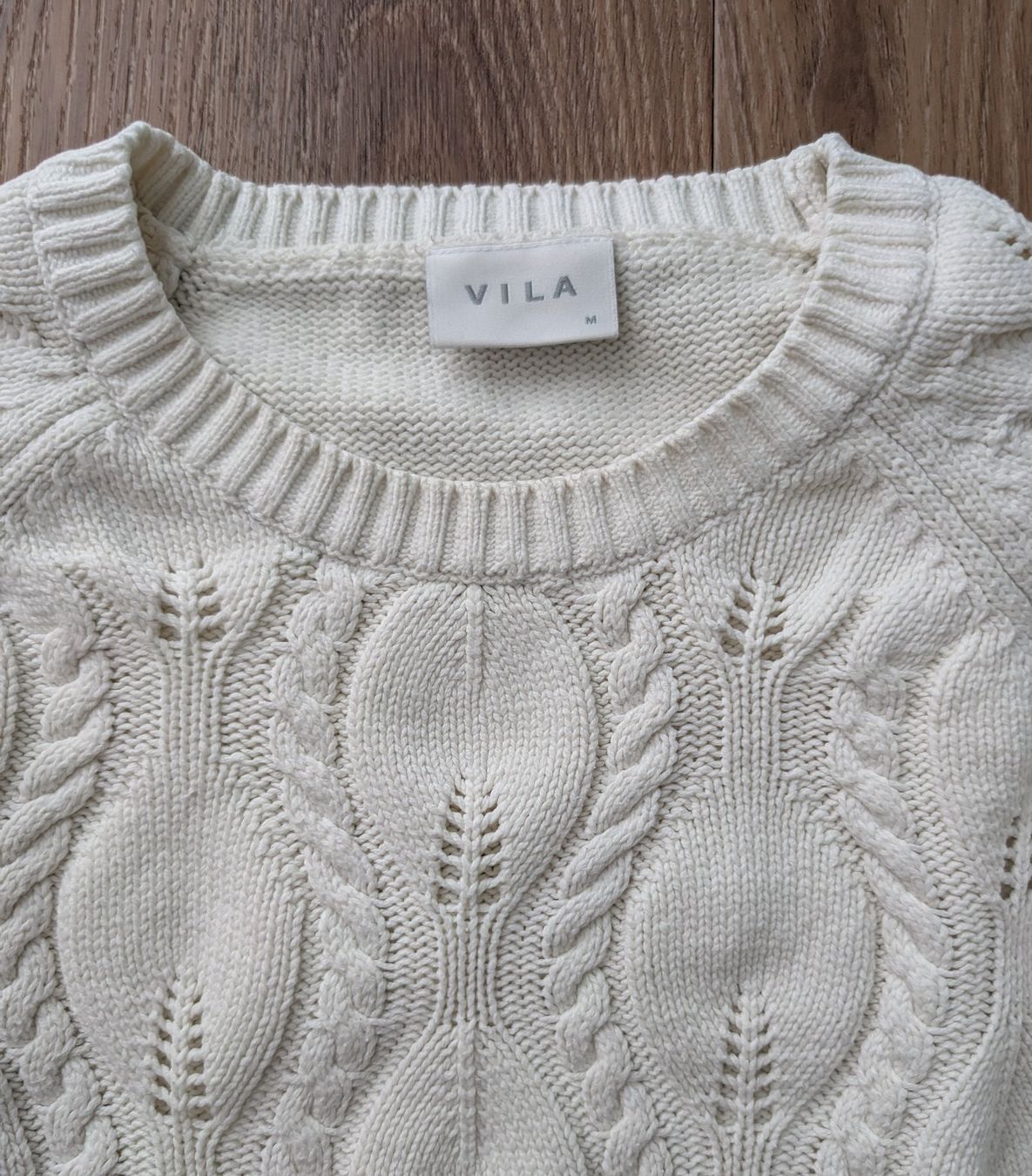 Maglioni & Felpe: Vila Strickpullover, creme, Grösse M – Usato da Lachen SZ venduto da numberphile 1