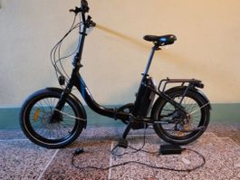 E-Bike Klapprad, 20 Zoll, defekt