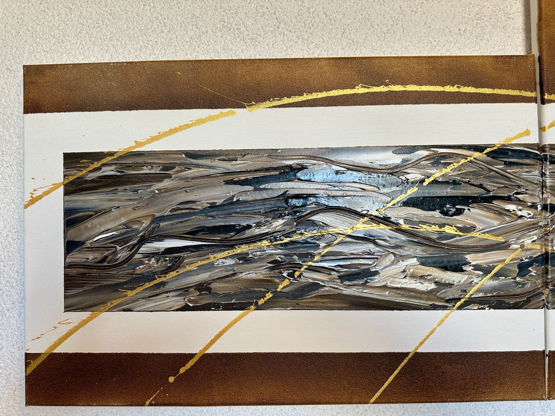 Tableaux: Abstrakte Kunst in Acryl – D'occasion à Aarburg par Nikys-Woods 1