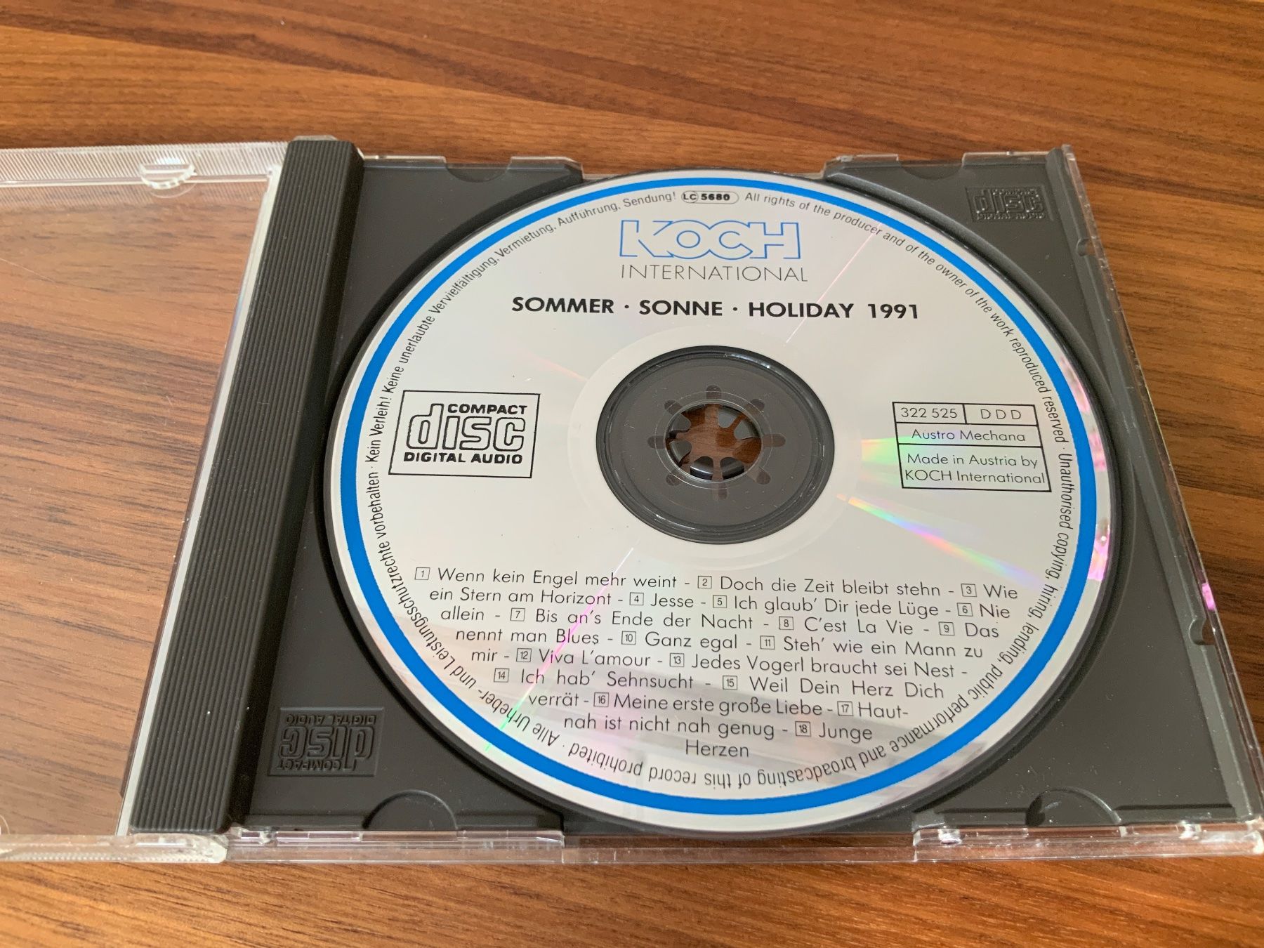 CD: Sommer Sonne Holiday 1991 – Usato da Häusernmoos venduto da BarBer_1