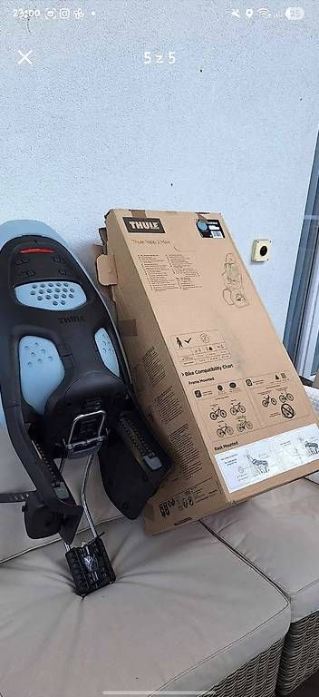 Pezzi di ricambio: Thule Yepp 2 Maxi ? OVP & Schlüssel ? Hellblau – Usato da Rieden SG venduto da LadyMama 1