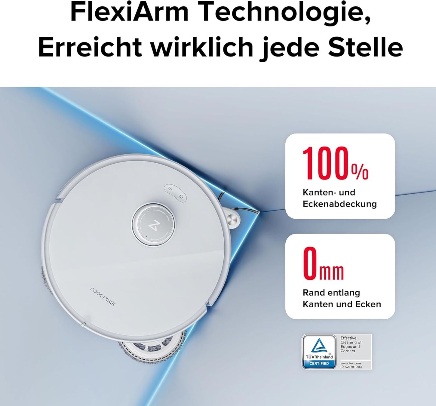 Roborock Aspirateurs & Accessoires: Roborock Qrevo Curv weiß – Neuf avec emballage d'origine à Bottighofen par zaap 4