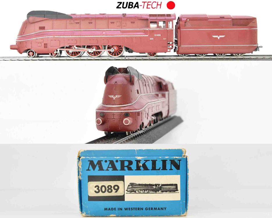 Märklin H0 Scale Steam Locomotive DRG 03 1055 | Steam Locomotive Scale