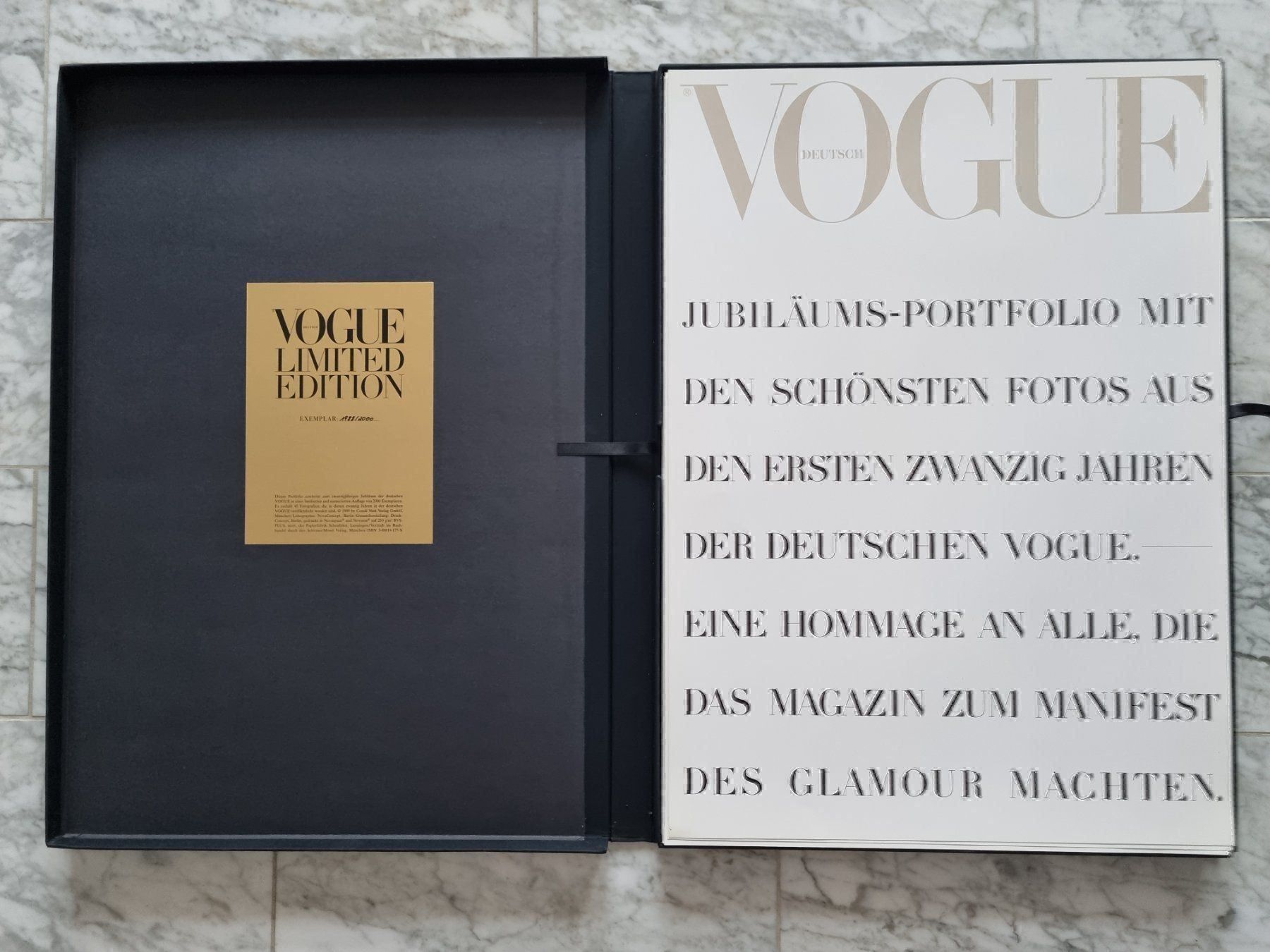 Libri: Vogue Jubiläums-Portfolio 1979-1999 – Usato da Baden venduto da mapo1971