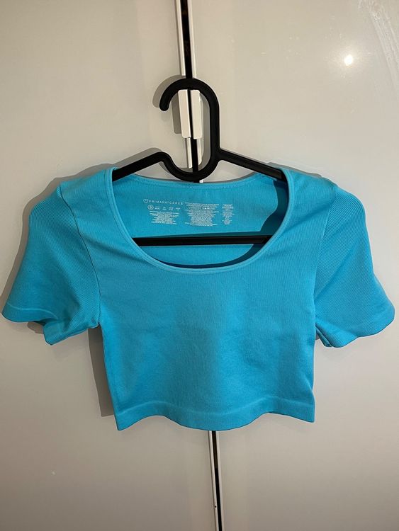 Turquoise Crop top shapewear SIZE S | Kaufen auf Ricardo