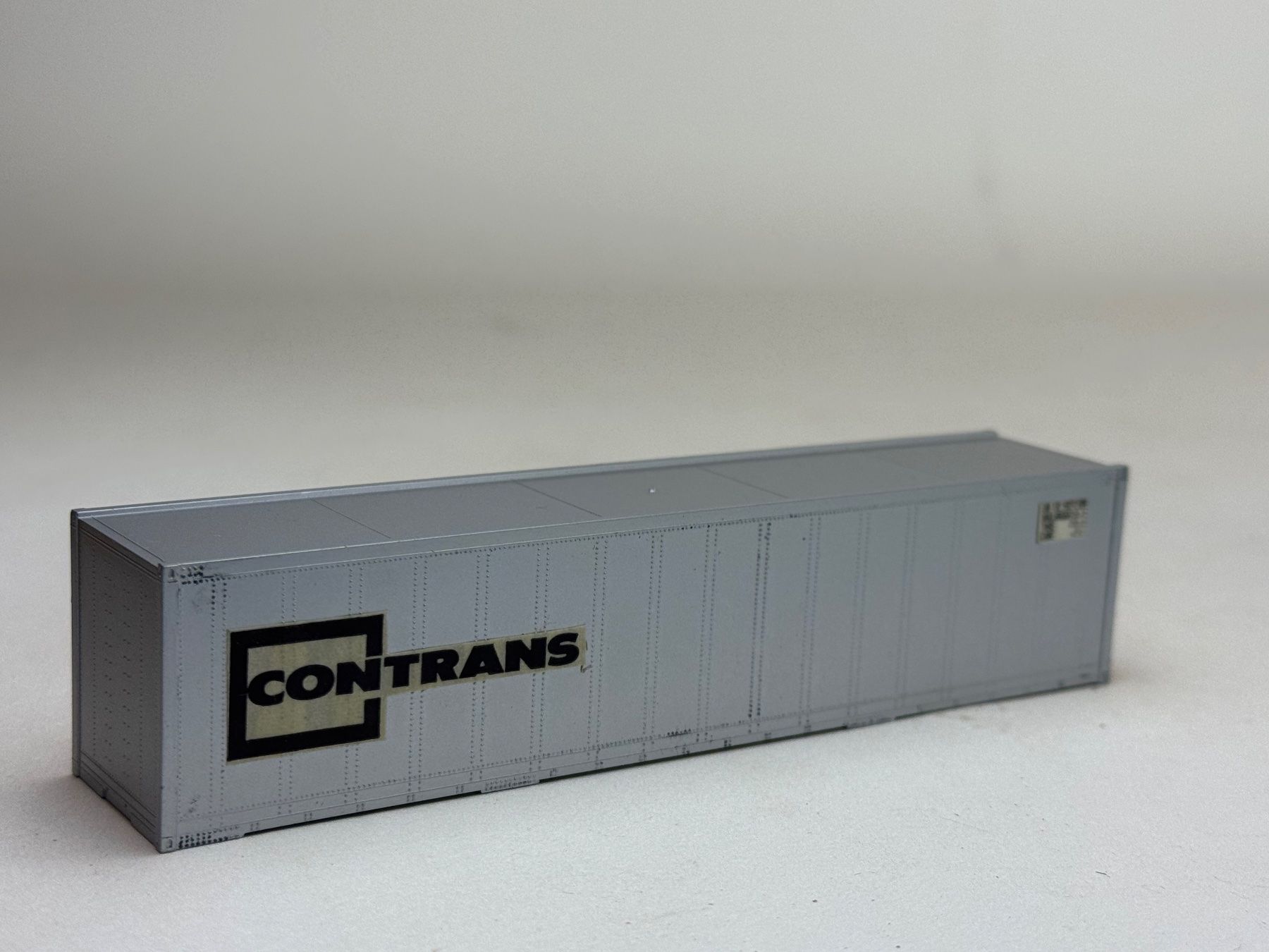 Modellini di ferrovie: EB- 40 Ft. Container Contrans silbern – Usato da Elm venduto da Wikmtz
