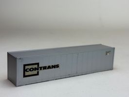 EB- 40 Ft. Container Contrans silbern