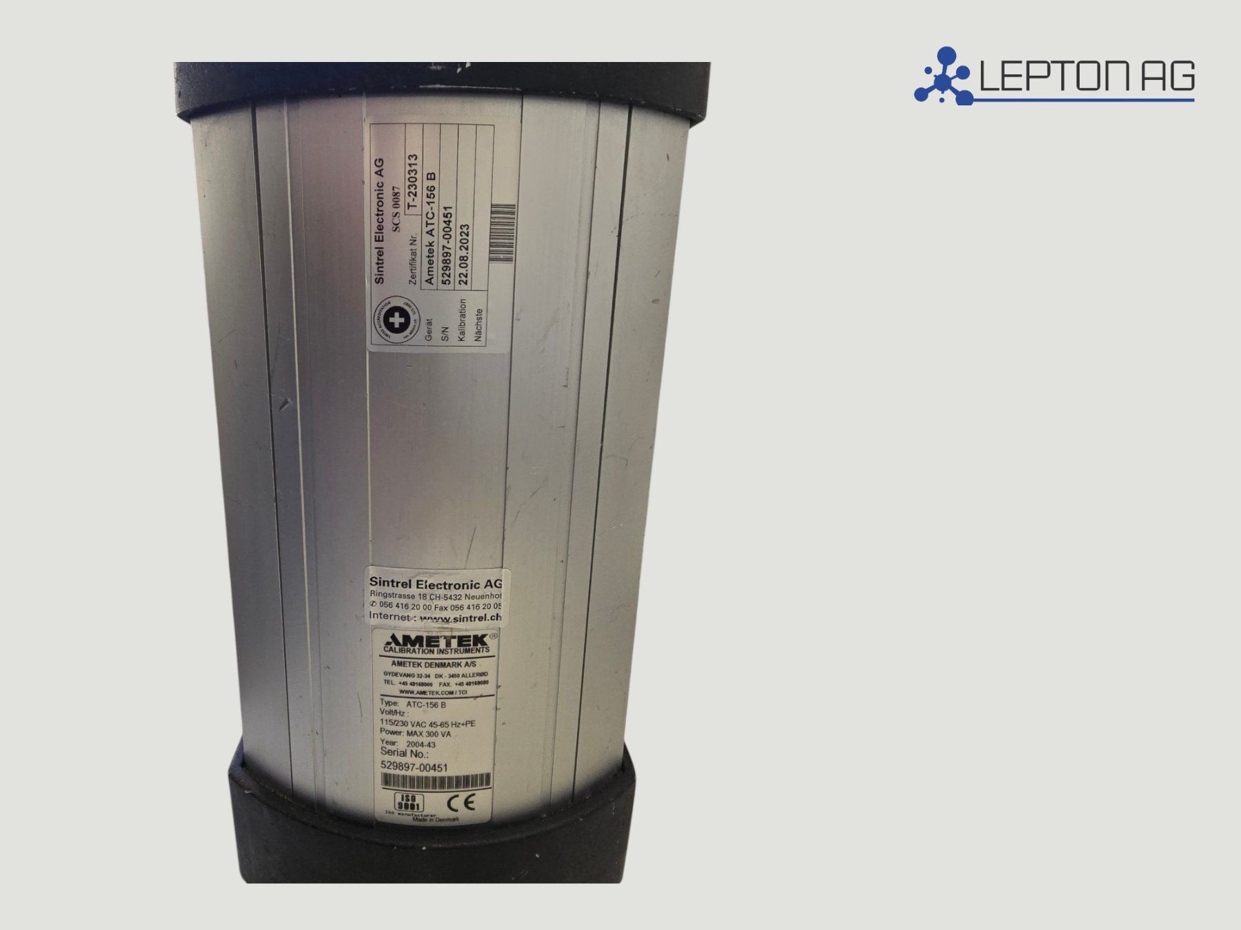 Accessori da laboratorio: Ametek Jofra ATC-156 B – Usato da Niederdorf venduto da LeptonAG_Labor 6