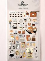 Suatelier Sticker Aufkleber i like coffee
