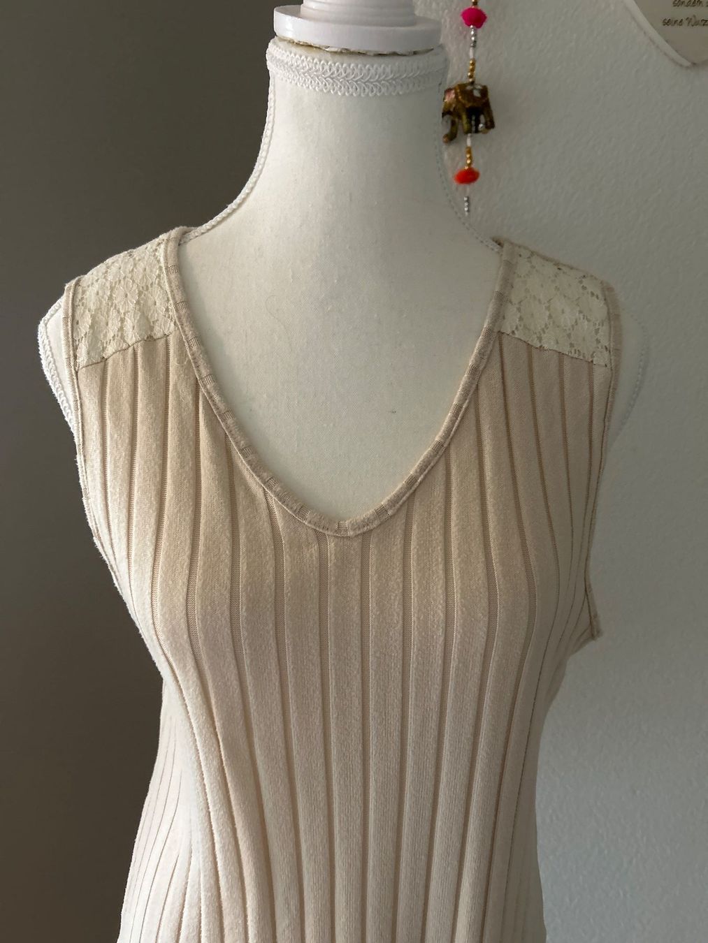 Top: Top beige Grösse S – Nuovo (secondo la descrizione) da Brunnen venduto da Nala2929 1