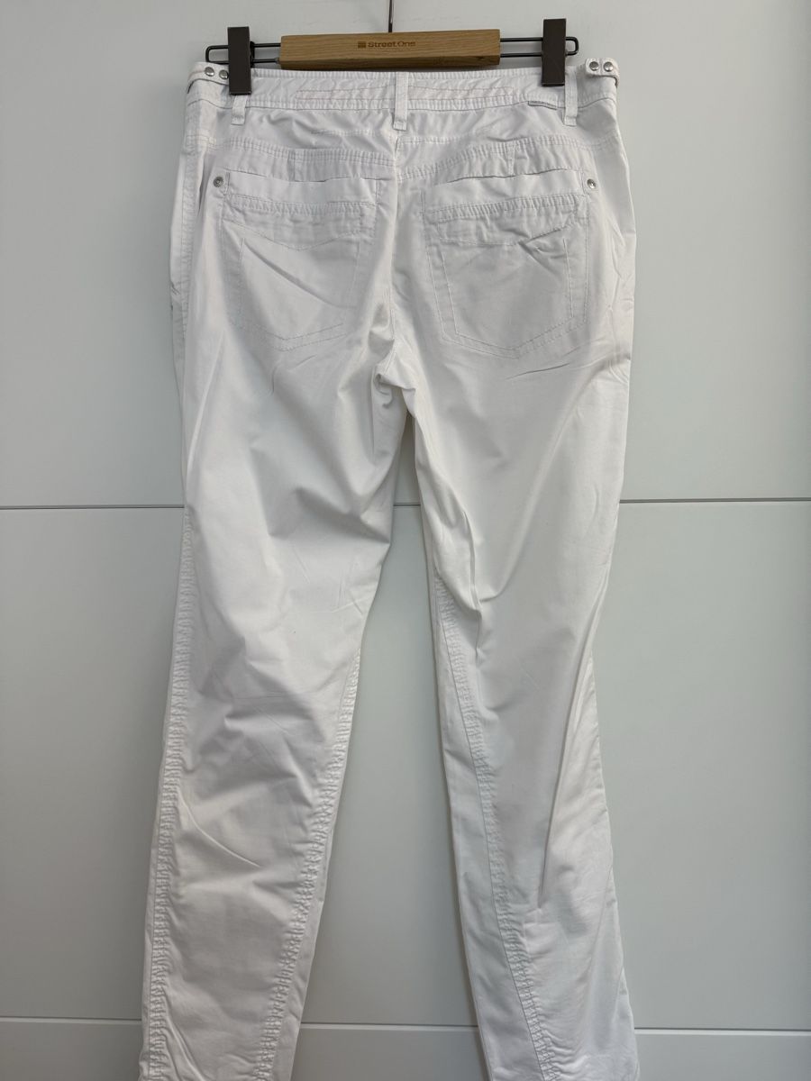 Marc Cain Pantaloni: Marc Cain Hose, weiss, Grösse N3 – Nuovo (secondo la descrizione) da Mettmenstetten venduto da _4_YOU_ 2