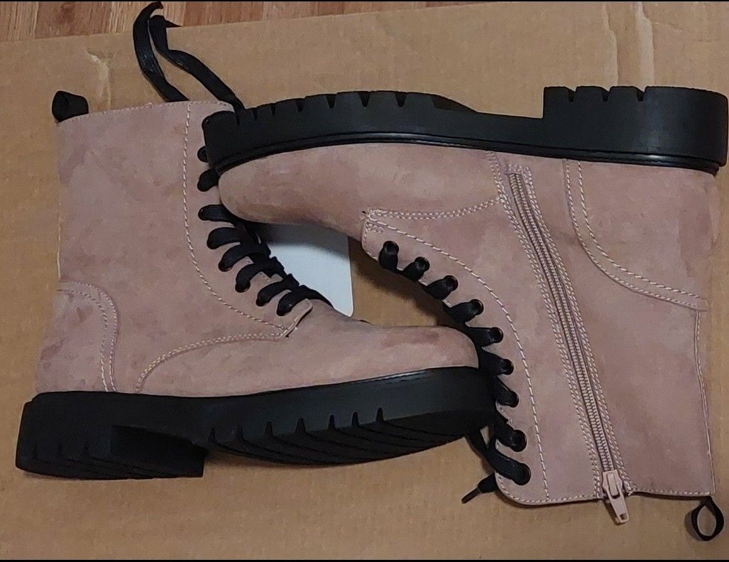 Damenschuhe: Baby rosa Stiefel – Neu (gemäss Beschreibung) aus Wislikofen von Ana.Gomes 4