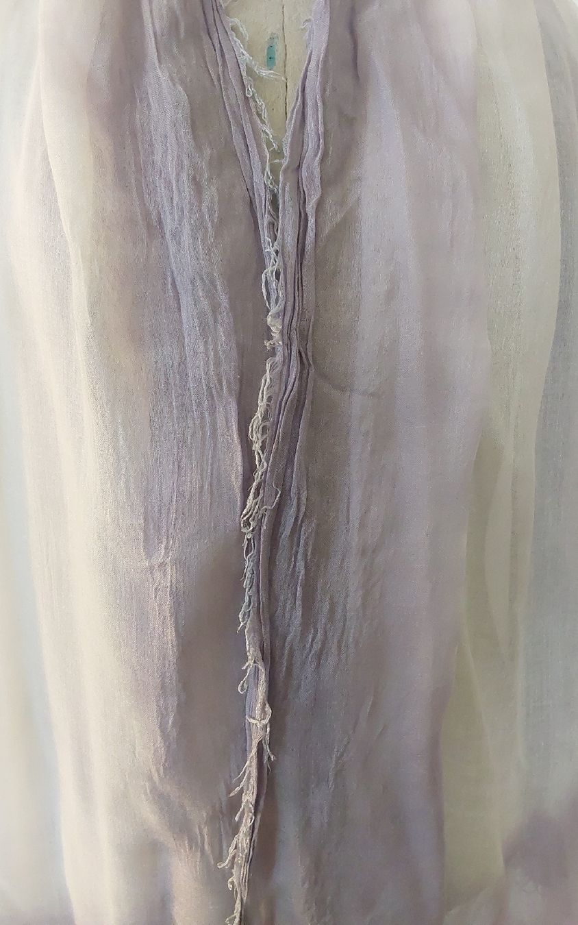 Foulard & Sciarpe: Schal Viskose  lila weiss – Nuovo (secondo la descrizione) da Köniz venduto da scopello12 2