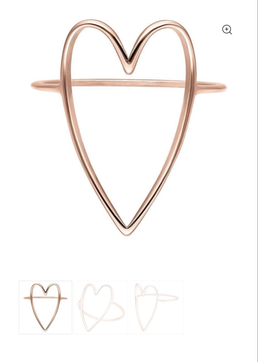 Anelli: Ring Herzform Roségold Grösse 18 neu – Nuovo e nell'imballaggio originale da Wangen SZ venduto da ang_vcw8