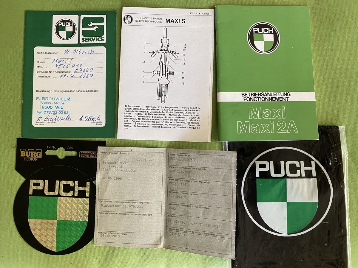 Puch Cyclomoteurs: Puch - Maxi S – D'occasion à Bronschhofen par Tarzanspyder 3