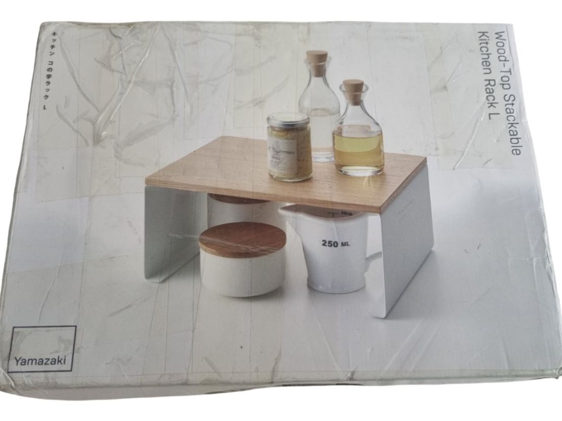 Yamazaki Scaffali: Yamazaki Stapelbares Küchenregal TOSCA – Nuovo (secondo la descrizione) da Wangen b. Olten venduto da Restwert_Wangen