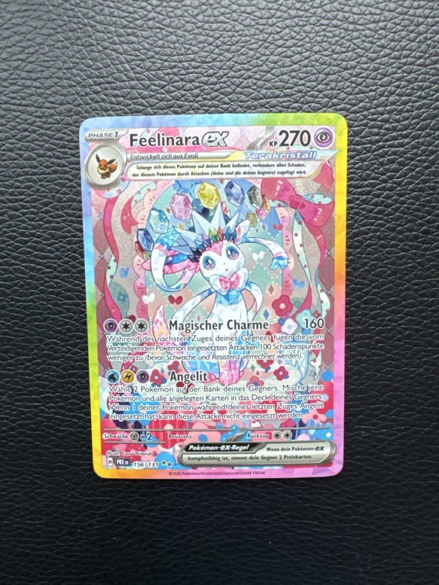 Pokémon Carte collezionabili: Feelinara ex 156/131 – Nuovo (secondo la descrizione) da Kilchberg ZH venduto da JPHandmade