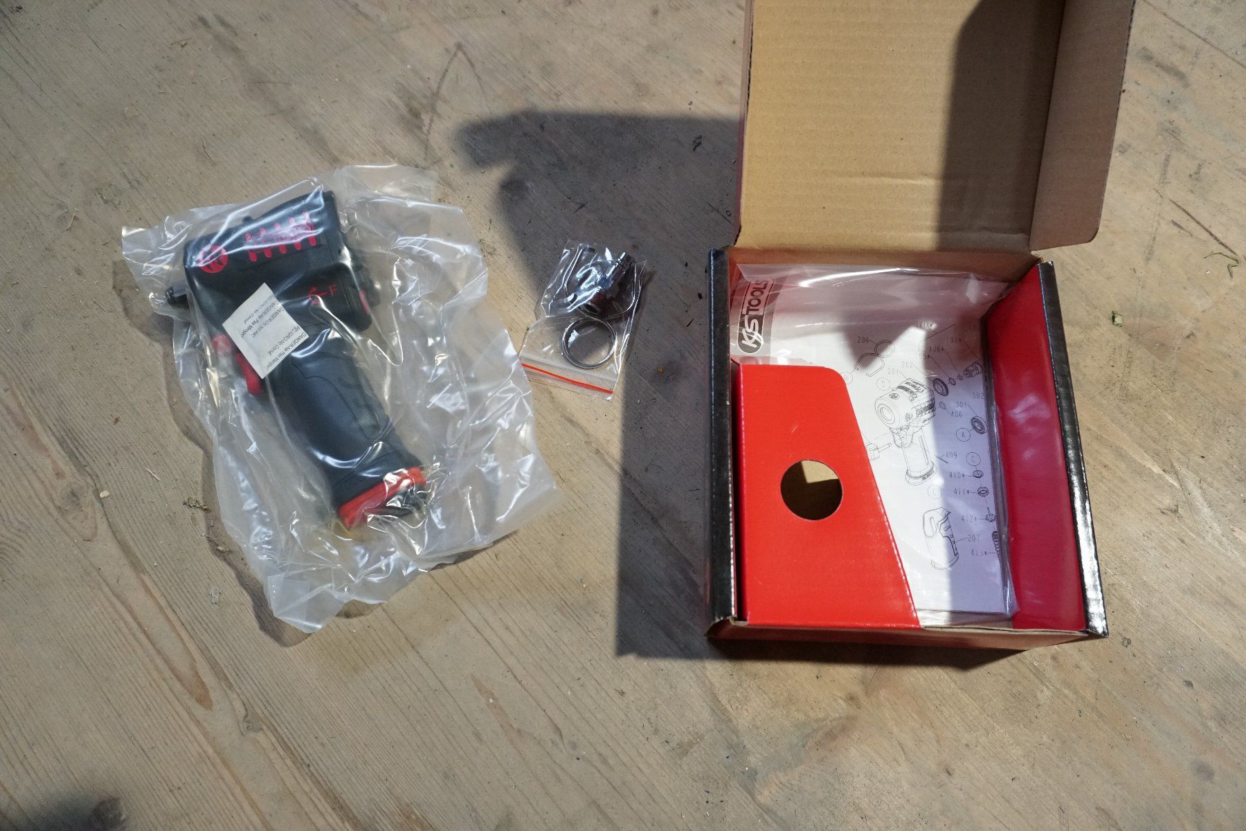 KS Tools Alle Werkzeuge: KS Tools Schlagschrauber Monster mini neu Zustand – Neu und originalverpackt aus Neuheim von Motrac05 2