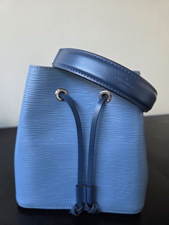 Original Louis Vuitton Neonoe BB Epi bleuet Tasche