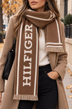 ÉCHARPE TOMMY HILFIGER OCRE