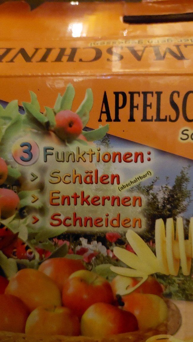 Küchengeräte: Apfelschälmaschine - Herbstzeit ist Apfelzeit – Neu (gemäss Beschreibung) aus Zufikon von brocki5621 1