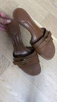Sandales Zara marron boucle talon 38 occasion