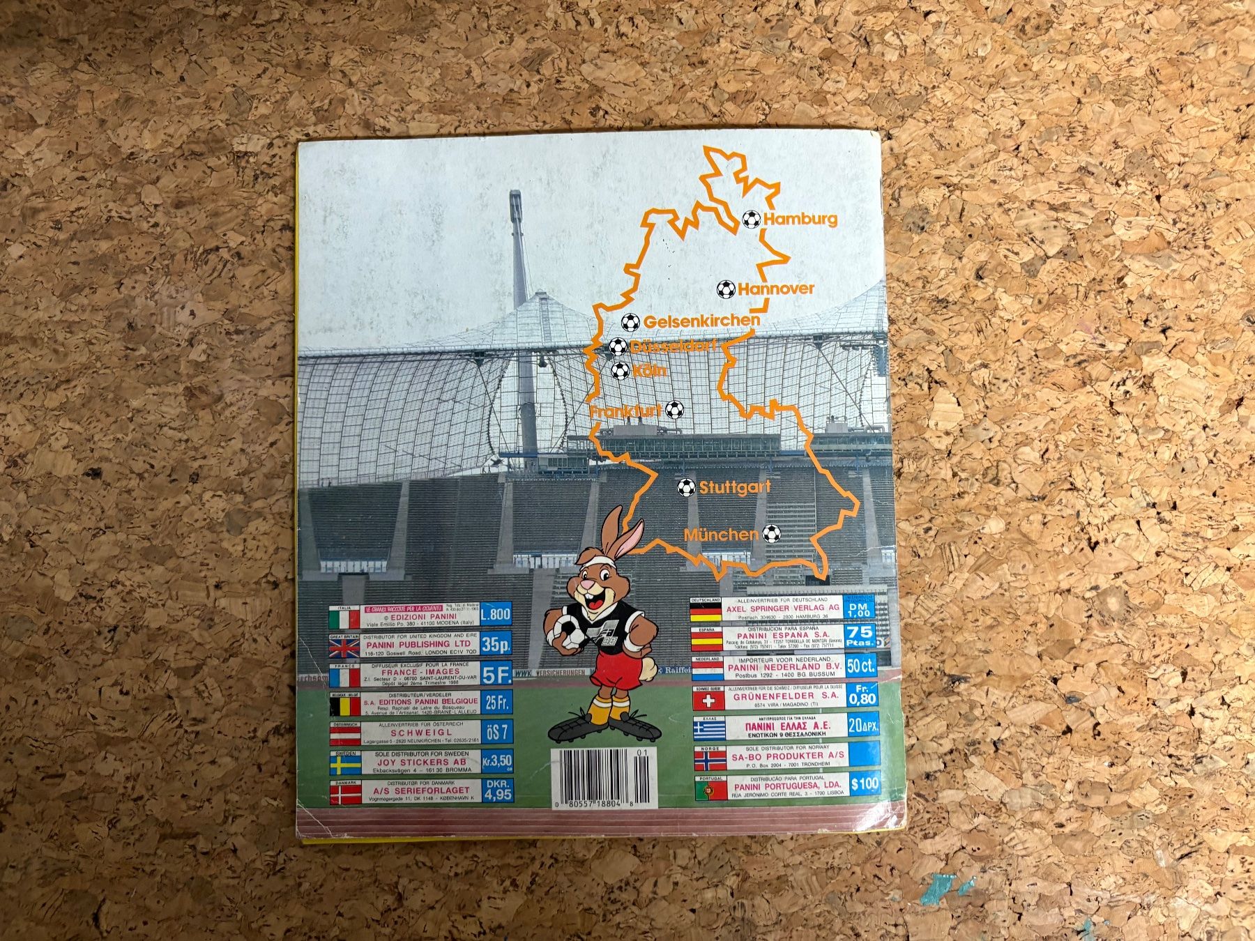 Panini Album: Panini Album Euro 1988 – Usato da Rudolfstetten venduto da Clodo1975 9