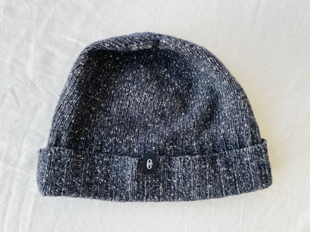 Bonnet en laine Vlnka V01 gris clair