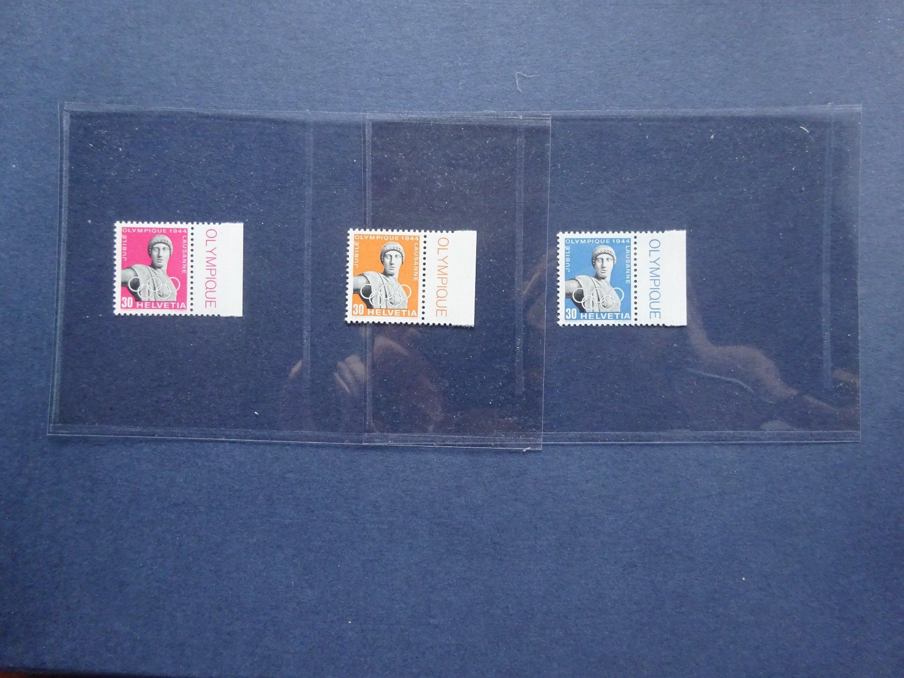 Tutti i francobolli: 1944 261P 30Rp.Farbproben postfrisch** – Nuovo (secondo la descrizione) da Appenzell-Steinegg venduto da adi1975 5