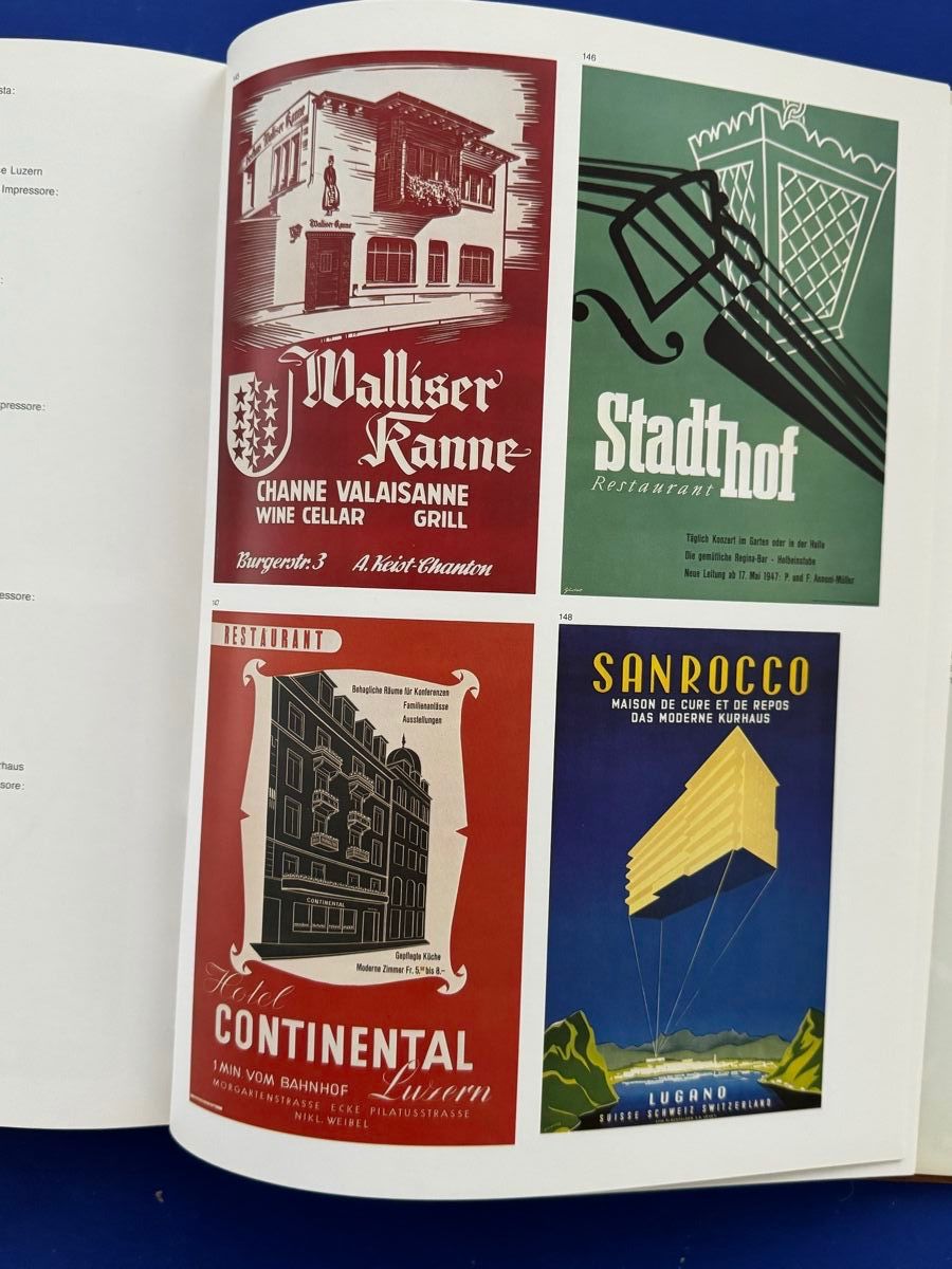 Libri: Schweizer Hotelplakate 1875 - 1982. – Usato da Adliswil venduto da buch_und_kunst 8