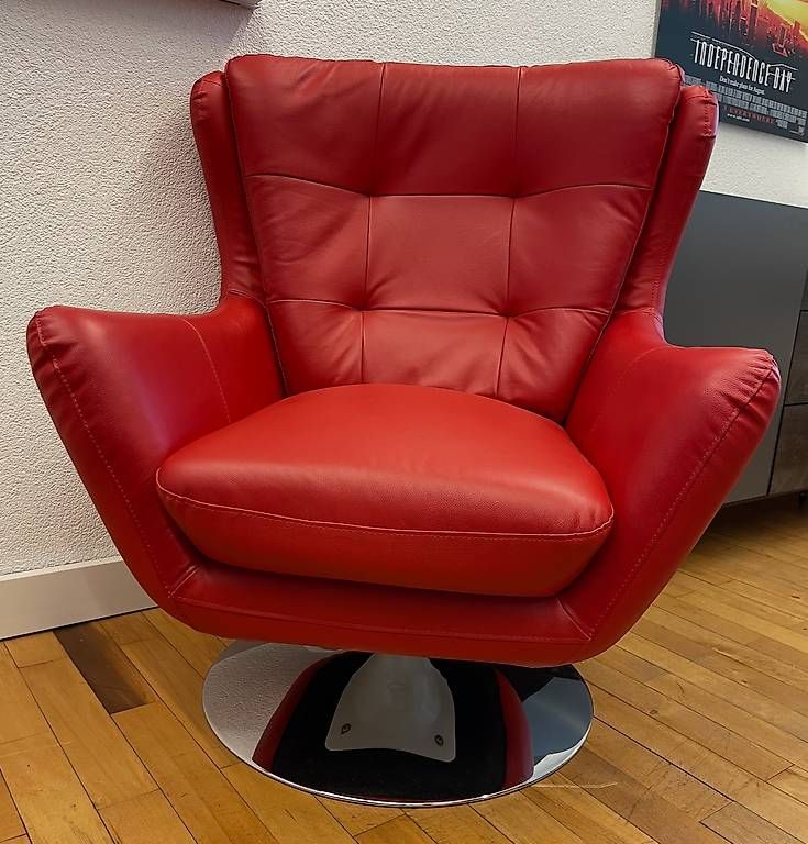 Poltrone: Dressessel aus Leder - rot – Usato da Wilen b. Wil venduto da Sarah3