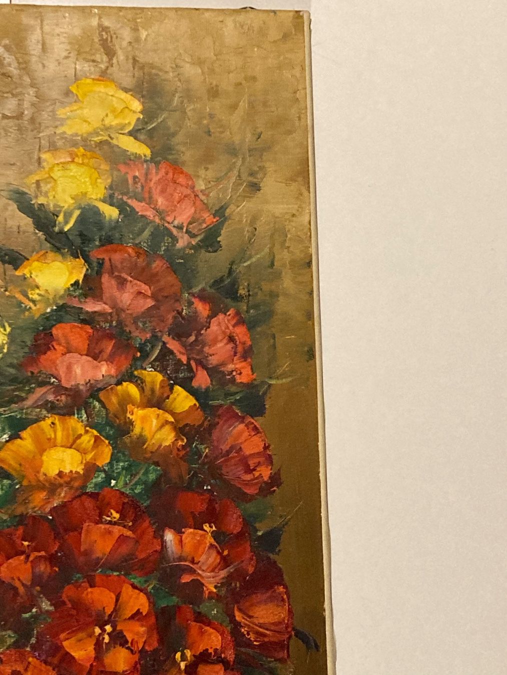 Gemälde: Stillleben signiert mit Blumen in Vase – Gebraucht aus Hirzel von pjn_d7xp 4