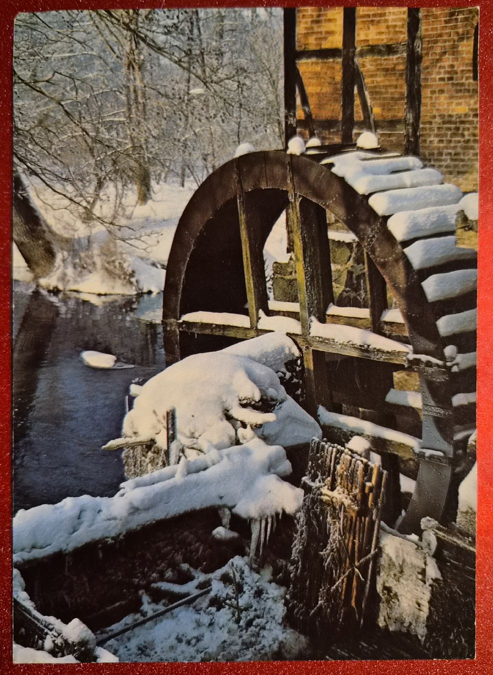 Cartoline postali: Alte Wassermühle im Schnee top – Nuovo (secondo la descrizione) da Melchnau venduto da Arthurius
