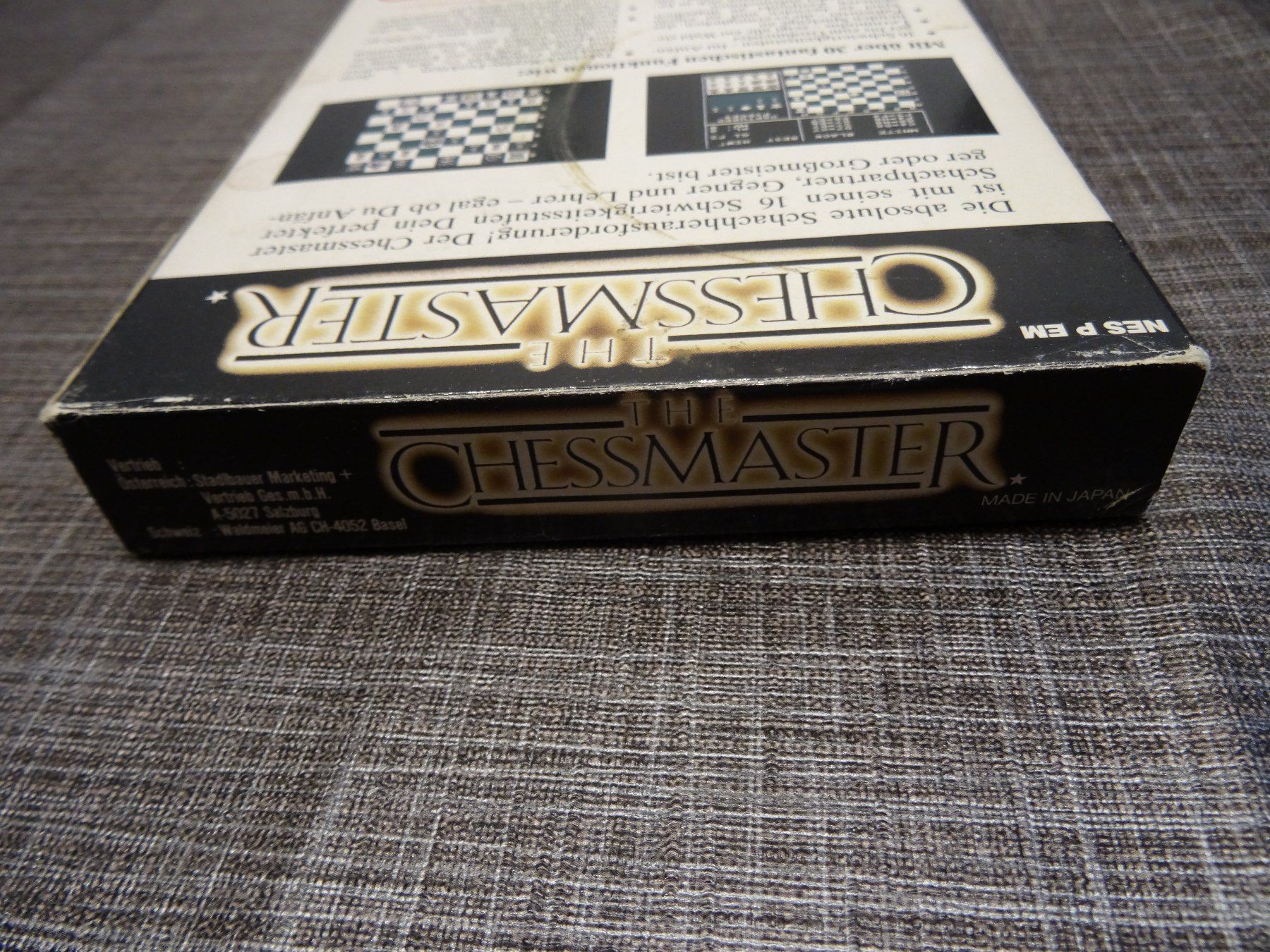 Nintendo Giochi: The Chessmaster NES OVP – Usato da Olten venduto da Disc-Ausverkauf 2