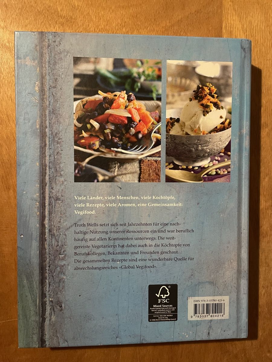 Libri: Vegetarisch aus aller Welt – Usato da Zürich venduto da WWehrle 4