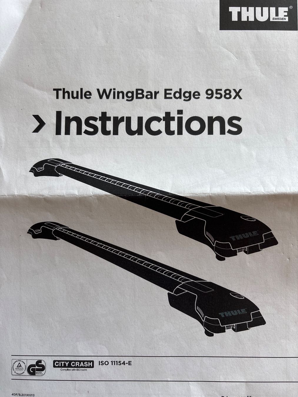 Thule Portapacchi: Dachtrger Thule Wingbar Edge 958X Gebraucht – Usato da Zuzwil BE venduto da Steve814 3