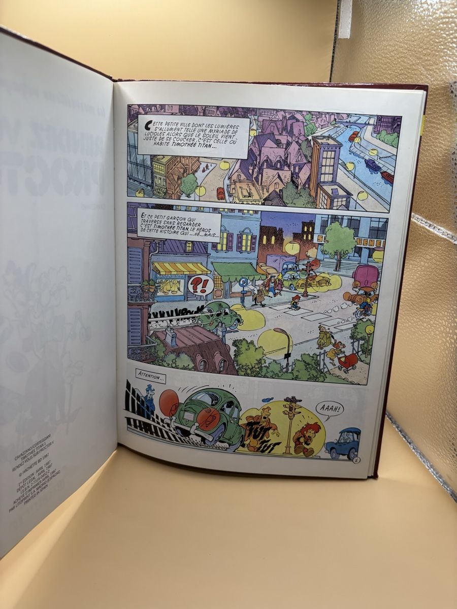 Comics: BD Timothée Titan - Rendez-vous sur Proctor V - 1987 – Gebraucht aus Genève von sho_67qj 4