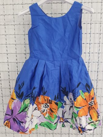Neues Blumen Kleid Gr. 6 / 116 von Fun & Fun
