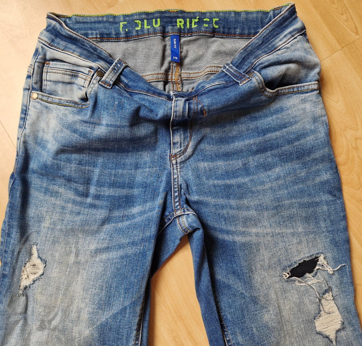 Pantaloni: Knaben Jeans Blue Ridge 170 – Usato da Obergösgen venduto da asc_72pf 1
