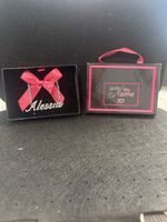 Collana nome "Alessia" con strass nuova