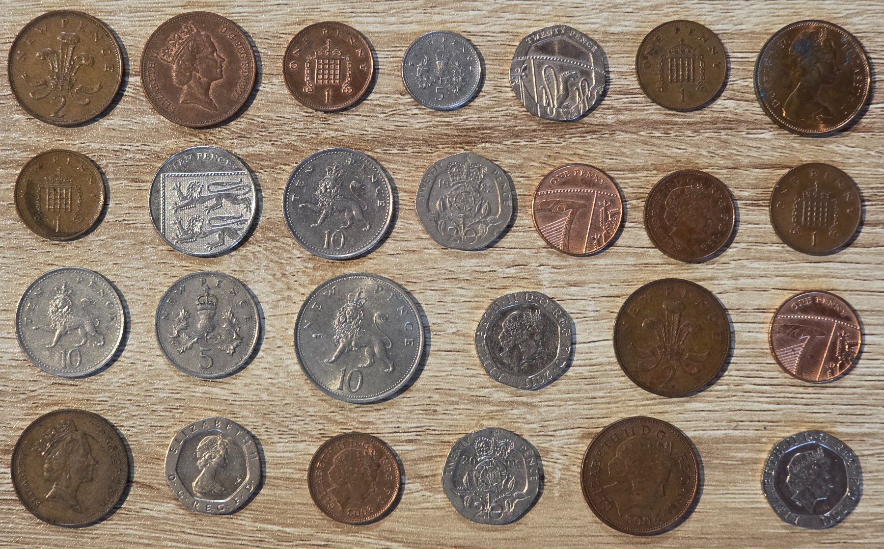Alle Münzen: Münzsammlung !!! Libra Sterlina England – Gebraucht aus Rohrbach von lod_m58r
