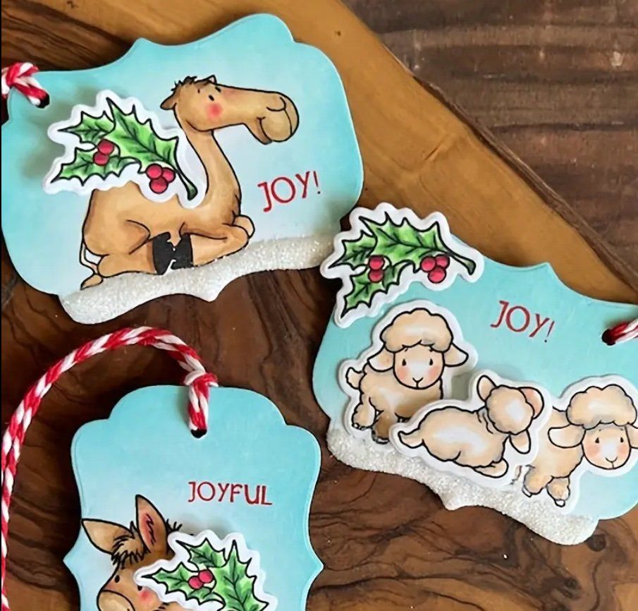Timbri: Silikonstempel mit Stanzform Weihnachten Krippe – Nuovo e nell'imballaggio originale da Kaltbrunn venduto da schere-stein-papier 1